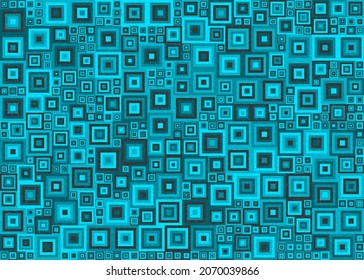 Abstract Geometric Pattern generative computational art illustration