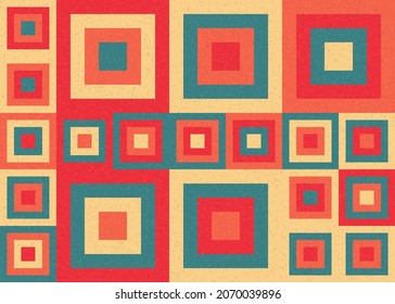 Abstract Geometric Pattern generative computational art illustration