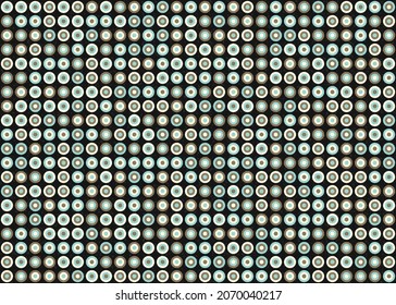 Abstract Geometric Pattern generative computational art illustration