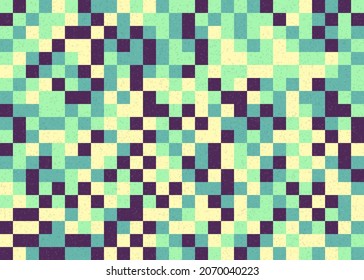 Abstract Geometric Pattern generative computational art illustration