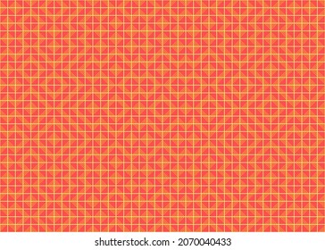 Abstract Geometric Pattern generative computational art illustration