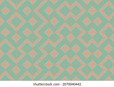 Abstract Geometric Pattern generative computational art illustration