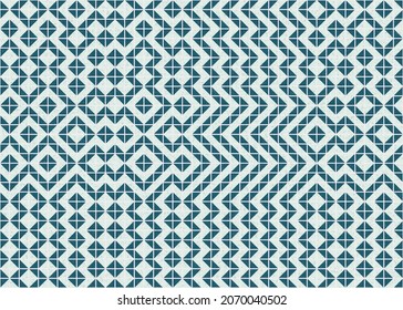 Abstract Geometric Pattern generative computational art illustration