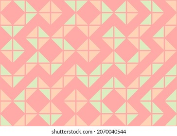 Abstract Geometric Pattern generative computational art illustration