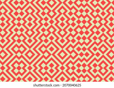 Abstract Geometric Pattern generative computational art illustration