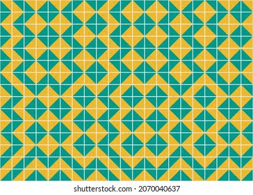 Abstract Geometric Pattern generative computational art illustration