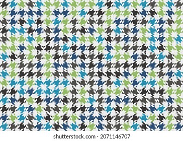 Abstract Geometric Pattern generative computational art illustration