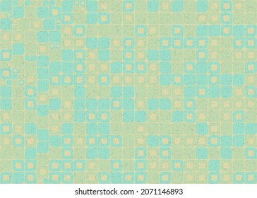 Abstract Geometric Pattern generative computational art illustration
