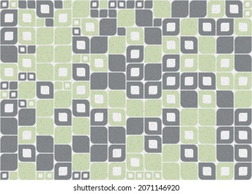 Abstract Geometric Pattern generative computational art illustration