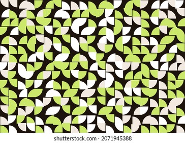 Abstract Geometric Pattern generative computational art illustration