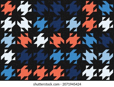 Abstract Geometric Pattern generative computational art illustration