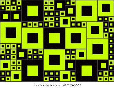 Abstract Geometric Pattern generative computational art illustration