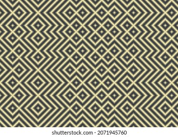 Abstract Geometric Pattern generative computational art illustration