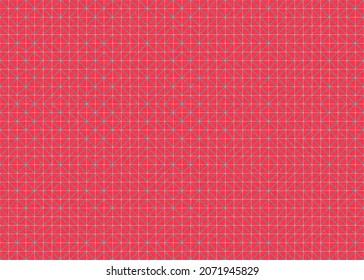Abstract Geometric Pattern generative computational art illustration