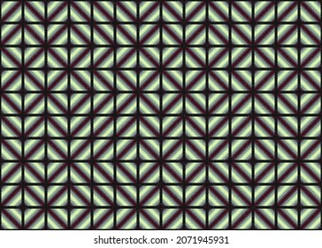 Abstract Geometric Pattern generative computational art illustration