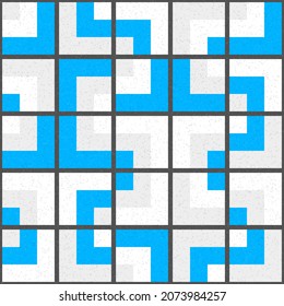 Abstract Geometric Pattern generative computational art illustration