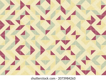 Abstract Geometric Pattern generative computational art illustration