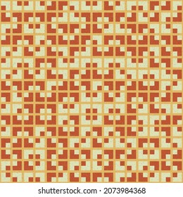 Abstract Geometric Pattern generative computational art illustration