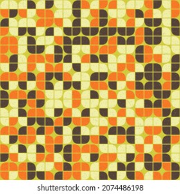 Abstract Geometric Pattern generative computational art illustration