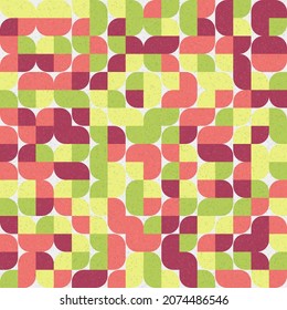 Abstract Geometric Pattern generative computational art illustration