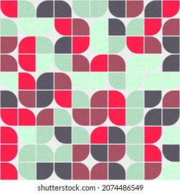 Abstract Geometric Pattern generative computational art illustration