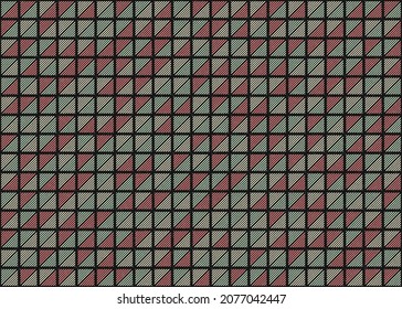 Abstract Geometric Pattern generative computational art illustration