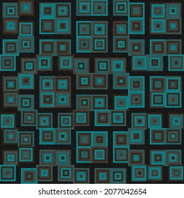 Abstract Geometric Pattern generative computational art illustration