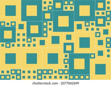 Abstract Geometric Pattern generative computational art illustration