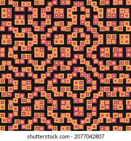 Abstract Geometric Pattern generative computational art illustration