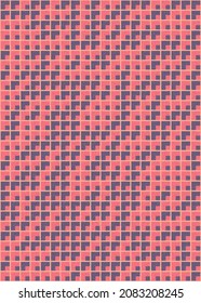 Abstract Geometric Pattern generative computational art illustration