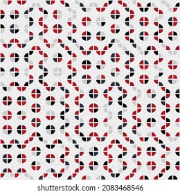 Abstract Geometric Pattern generative computational art illustration