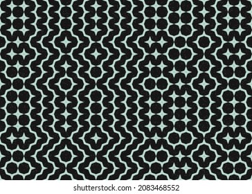 Abstract Geometric Pattern generative computational art illustration