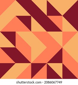 Abstract Geometric Pattern generative computational art illustration