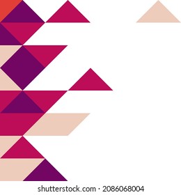 Abstract Geometric Pattern generative computational art illustration