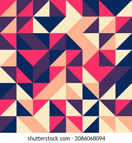 Abstract Geometric Pattern generative computational art illustration