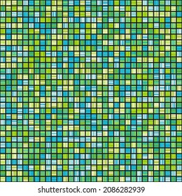 Abstract Geometric Pattern generative computational art illustration