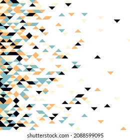 Abstract Geometric Pattern generative computational art illustration