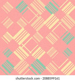 Abstract Geometric Pattern generative computational art illustration