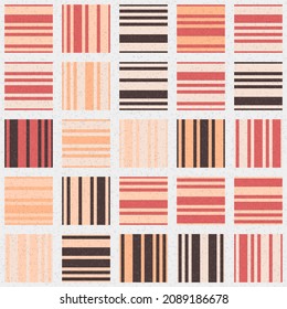 Abstract Geometric Pattern generative computational art illustration