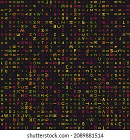Abstract Geometric Pattern generative computational art illustration