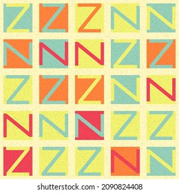 Abstract Geometric Pattern generative computational art illustration