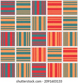 Abstract Geometric Pattern generative computational art illustration