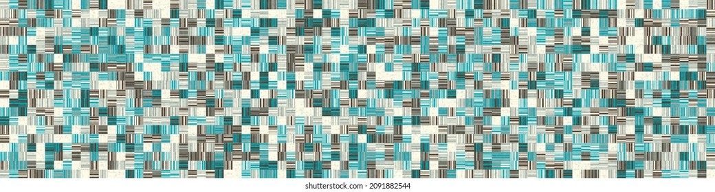 Abstrakte Geometrische Muster generative Computergrafik-Illustration