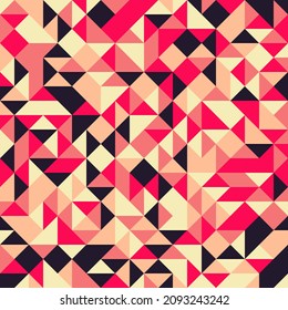 Abstract Geometric Pattern generative computational art illustration
