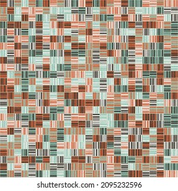 Abstract Geometric Pattern generative computational art illustration