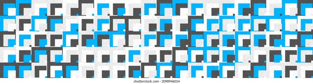 Abstract Geometric Pattern generative computational art illustration