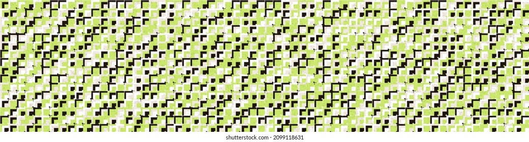 Abstract Geometric Pattern generative computational art illustration