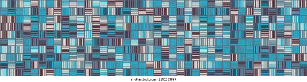 Abstract Geometric Pattern generative computational art illustration