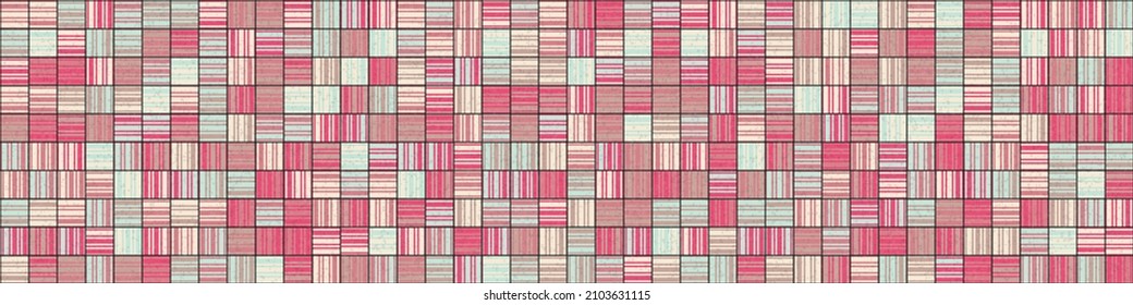 Abstract Geometric Pattern generative computational art illustration