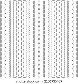 Abstract Geometric Pattern generative computational art illustration.Black and white pattern for wallpapers and backgrounds. line art.
